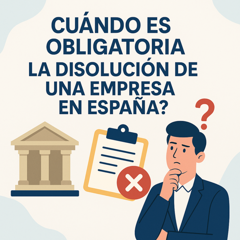 ¿Cuándo es Obligatoria la Disolución de una Empresa en España?
