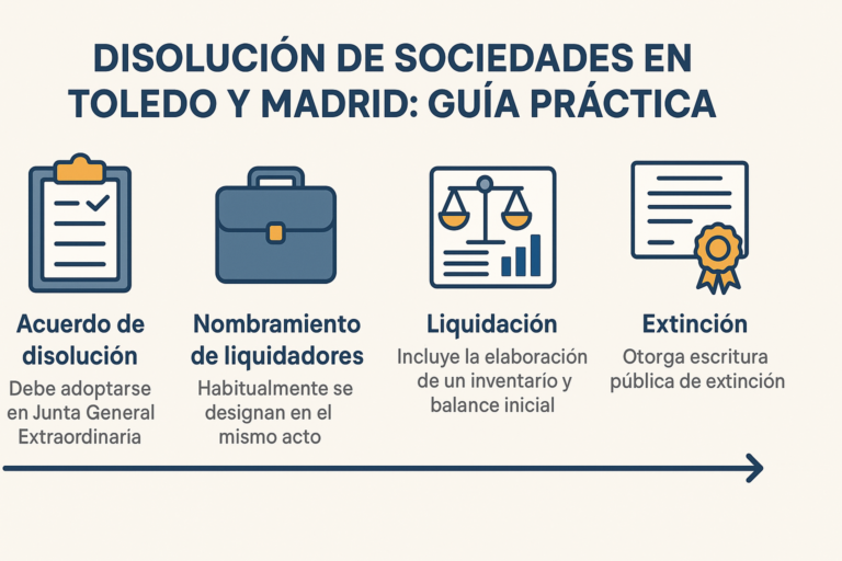 Disolución de Sociedades en Toledo y Madrid: Guía práctica