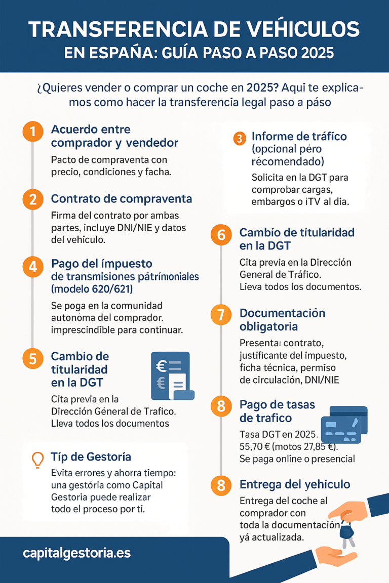 Transferencia de Vehículos: Guía Paso a Paso para 2025