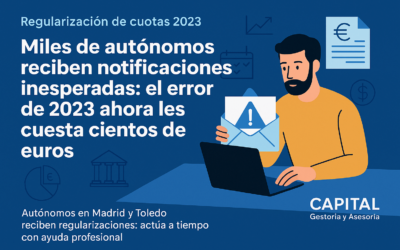 Autónomos reciben cartas de regularización de cuotas 2023 – Capital Gestoría y Asesoría