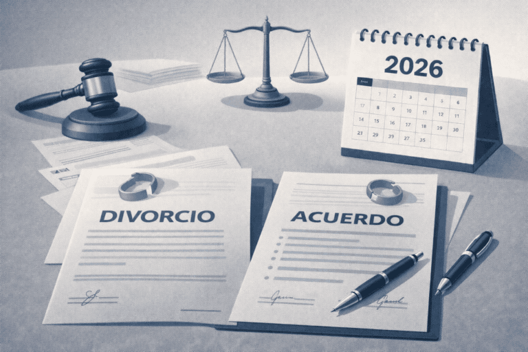 Divorcio en 2026: trámites, costes y fiscalidad | Abogados en Toledo y Madrid