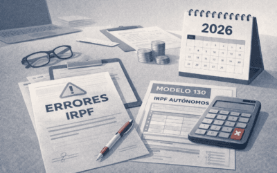 IRPF 2026: errores frecuentes de los autónomos | Gestoría en Toledo y Madrid
