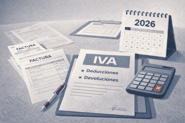 IVA en 2026: deducciones y errores frecuentes | Gestoría en Toledo y Madrid