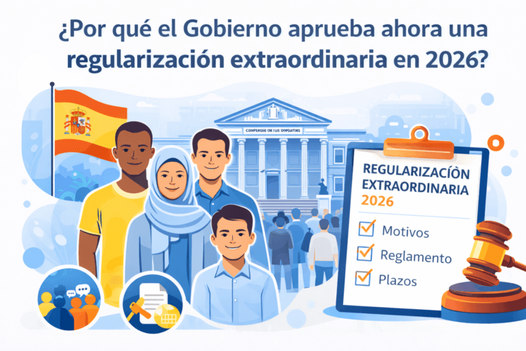 Por qué se aprueba la regularización extraordinaria de extranjeros en 2026