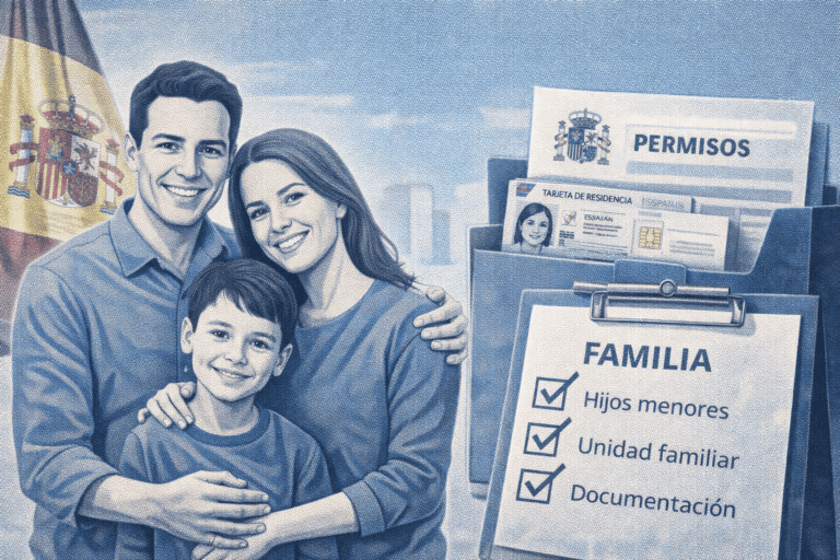 Regularización extraordinaria y familia: hijos menores y permisos