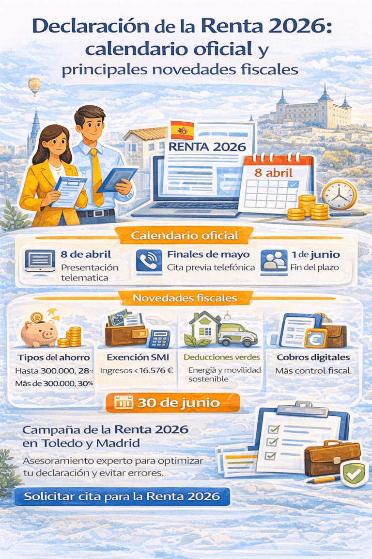 Declaración de la Renta 2026: novedades y calendario oficial