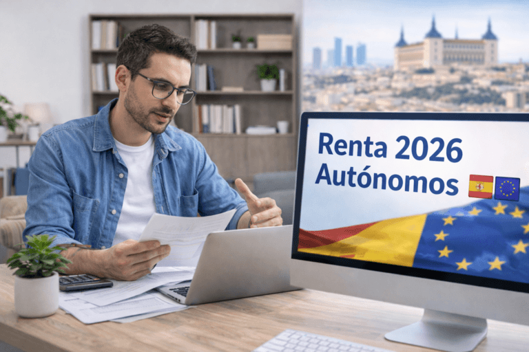 Renta 2026 para Autónomos en Toledo y Madrid | Asesoría Fiscal