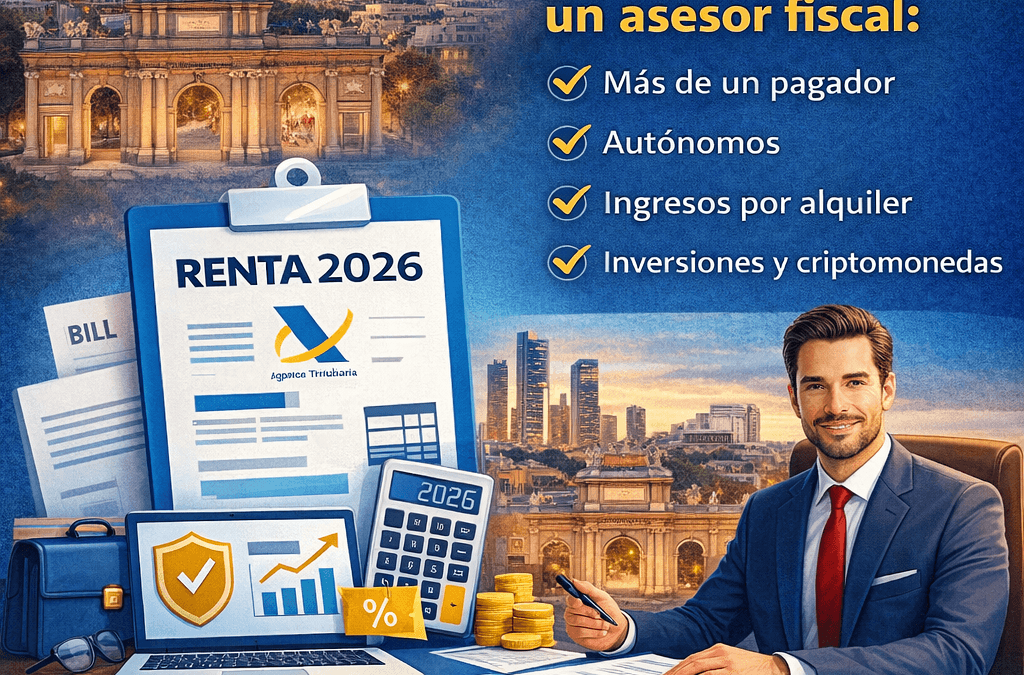 Declaración de la renta en Madrid con asesor fiscal abogados fiscalistas y economistas 2026