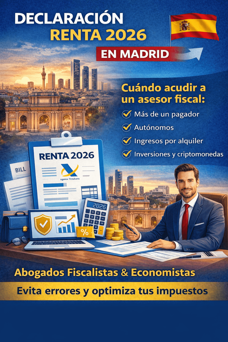 Declaración de la Renta en Madrid | Asesor Fiscal Profesional