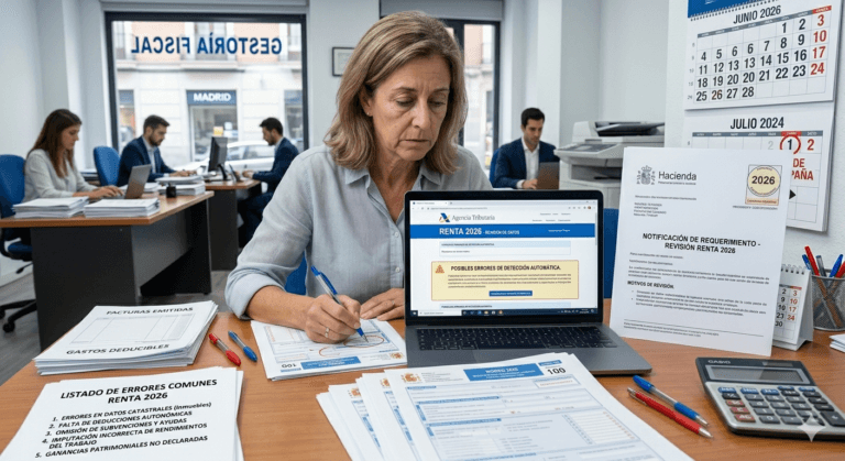 Errores en la Renta que Pueden Provocar una Revisión de Hacienda