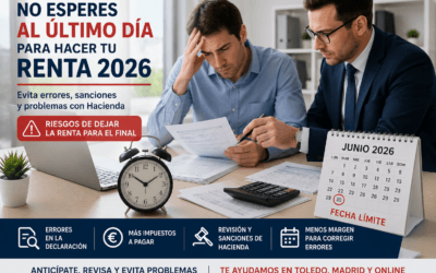 Qué Pasa si No Presentas la Renta a Tiempo | Sanciones