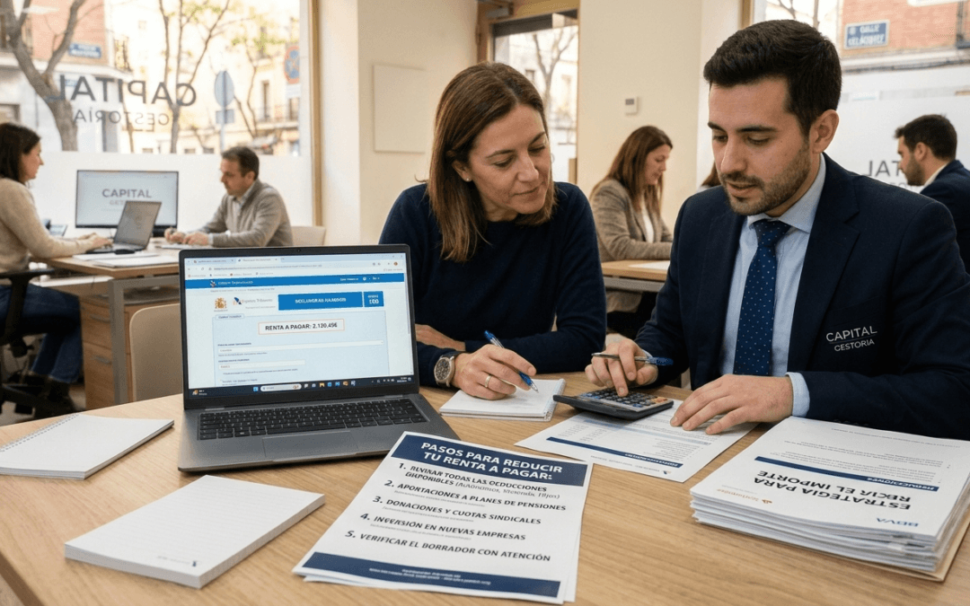Últimas semanas declaración de la renta 2026 revisión asesor fiscal Toledo Madrid online