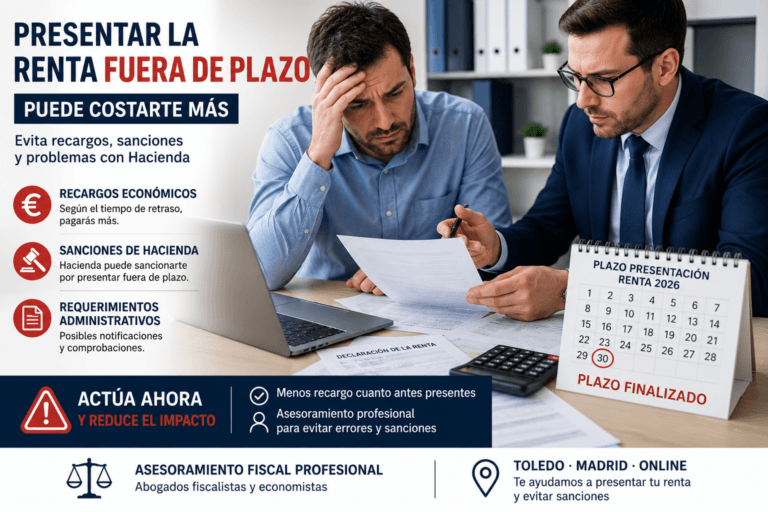 Declaración de la Renta Fuera de Plazo | Recargos y Sanciones