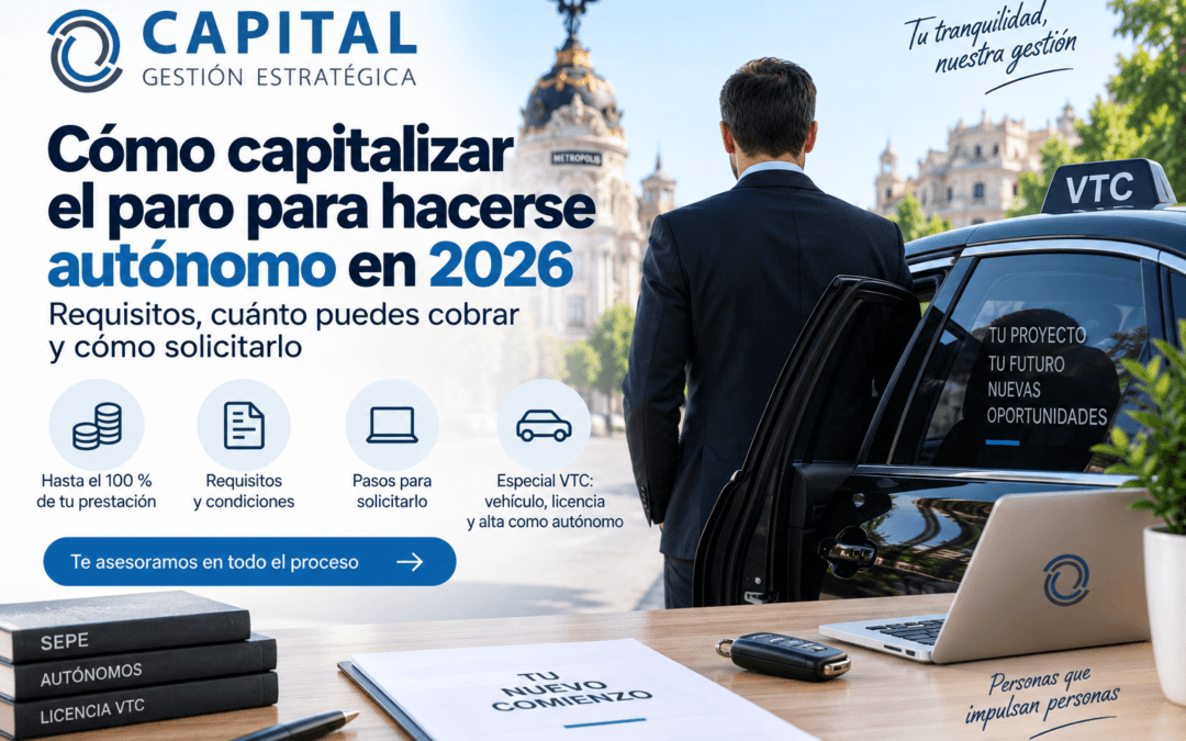 Cómo capitalizar el paro para montar un negocio en 2026