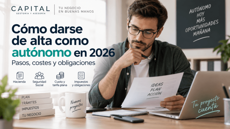 Cómo darse de alta como autónomo en 2026: guía completa